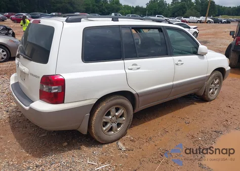 2005 Toyota Highlander V6 из США, поврежденный, VIN JTEGP21A550046469